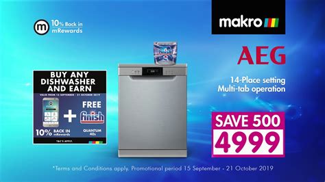 Makro - Mega Dishwasher Sale - September 2019 - Ad#2 - YouTube