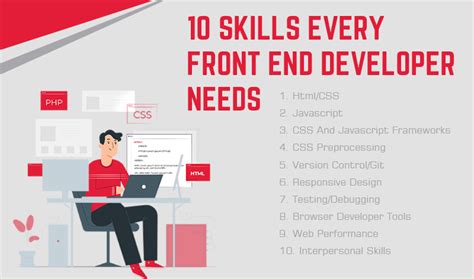 10 skills every front end developer needs