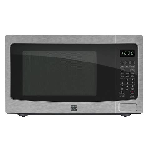 Kenmore 1.2 cu. ft. Countertop Microwave w/ EZ Clean Interior Stainless ...