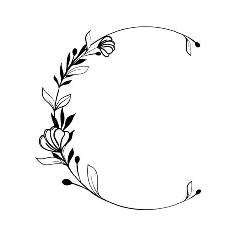 Circle Floral Wreath Svg Free - 83+ SVG Design FIle