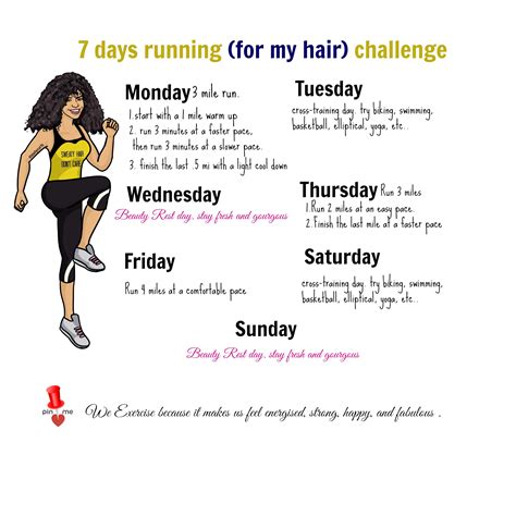 7 days challenge for hair growth