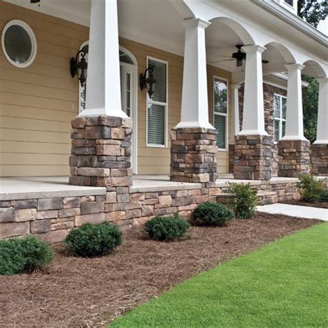 Dutch Quality Sienna Weather Ledge | House exterior, Stone porches, Exterior stone