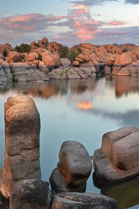 Watson Lake Sunset Photograph by Dean Hueber - Fine Art America