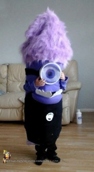 Easy Evil Purple Minion Costume