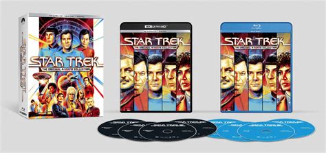 Paramount Releasing Star Trek: TOS Movies 4K/UHD Blu-ray Set [UPDATED ...