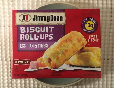 Jimmy Dean Egg, Ham & Cheese Biscuit Roll-Ups Review – Freezer Meal Frenzy