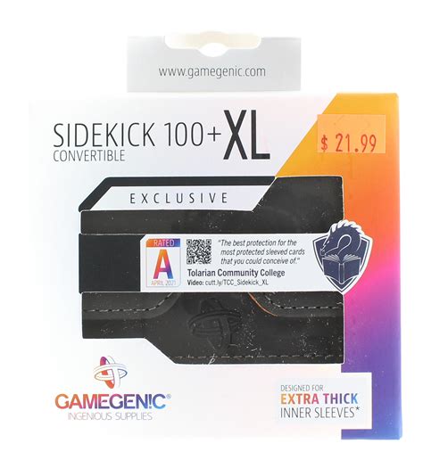 Gamegenic: +100 Convertible Deck Box - XL 2021