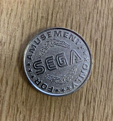 Sega Amusement Arcade Coin Token - Original Promo collectors piece ...