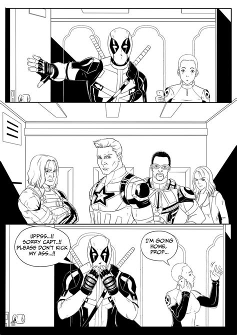 FANART: DEADPOOL VS CAPTAIN AMERICA by AryoAnggoro on DeviantArt