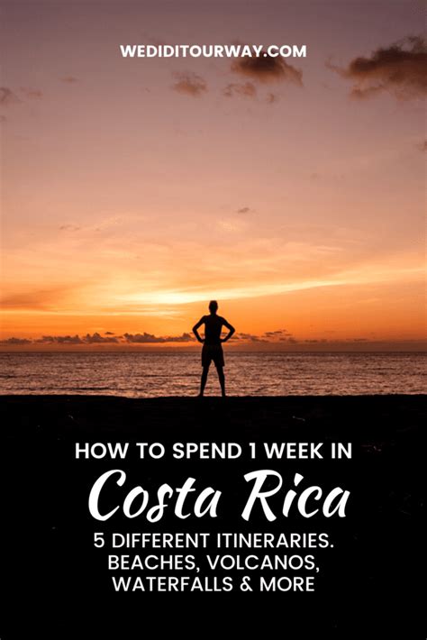 5 different 7-day Costa Rica itineraries - one-week road trips