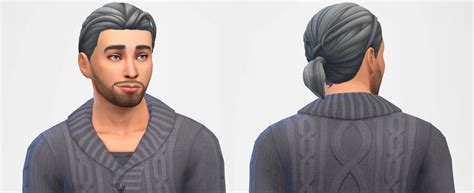 Sims 4 Male Ponytail Hair - 2024 HairStyles Ideas