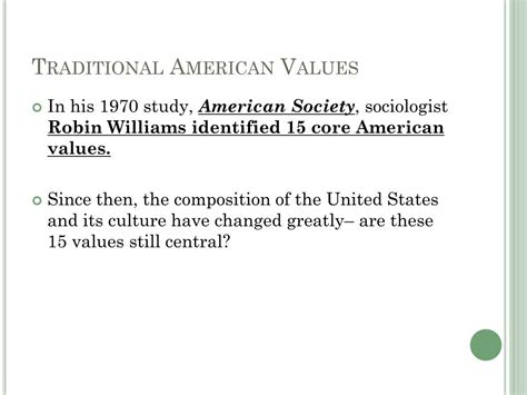 PPT - American Values PowerPoint Presentation, free download - ID:2444232