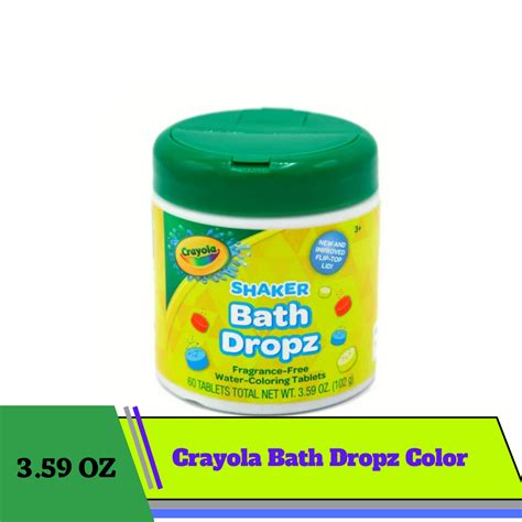 Crayola Bath Dropz Color, 3.59 OZ — Eclat Trade