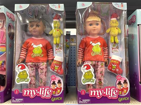 My Life As Dolls Grinch-Themed Sets Available at Walmart (Cute Christmas Gift Idea!)