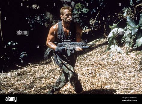 ARNOLD SCHWARZENEGGER, PREDATOR, 1987 Stock Photo - Alamy