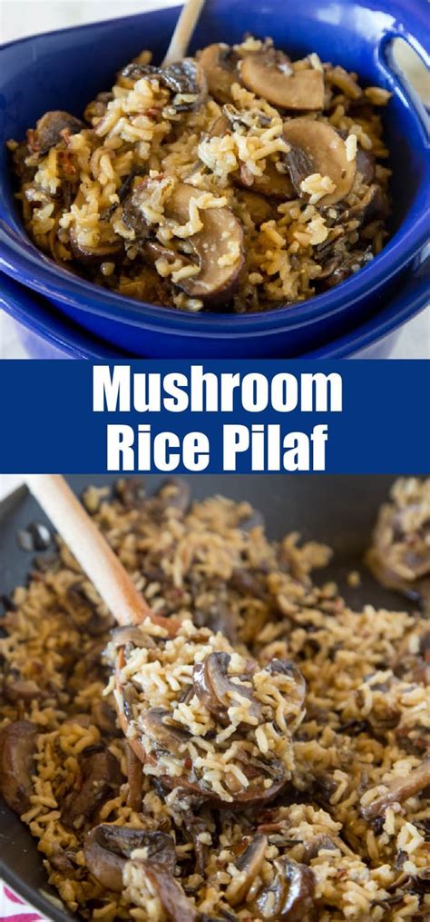 Mushroom Rice Pilaf Recipe