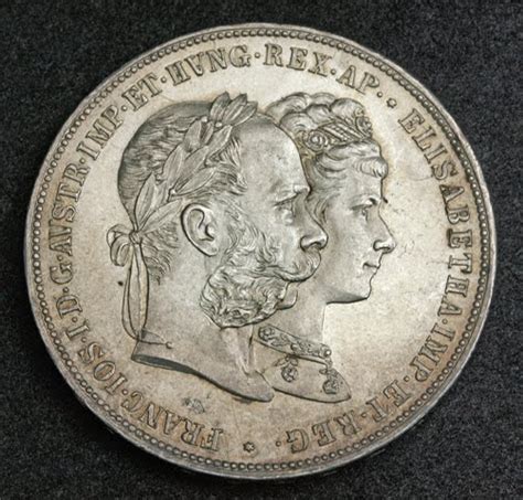 Austria Silver commemorative coin Double Gulden - Forint, mint year ...