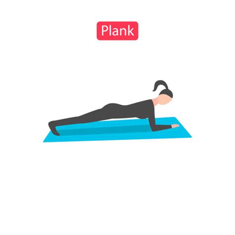 Plank Exercise Illustrations, Royalty-Free Vector Graphics & Clip Art - iStock