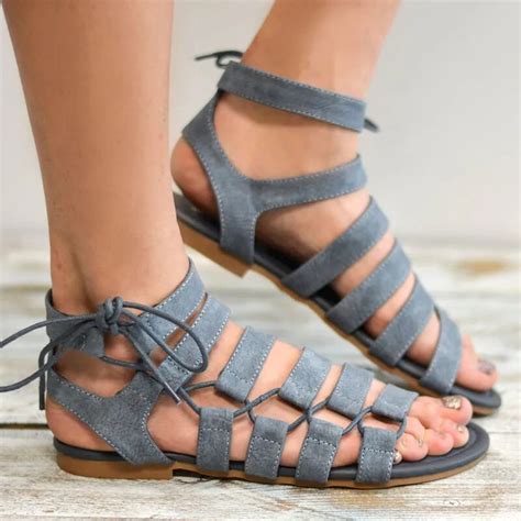 Women Sandals Plus Size 34 43 Gladiator Sandals 2018 Summer Summer ...