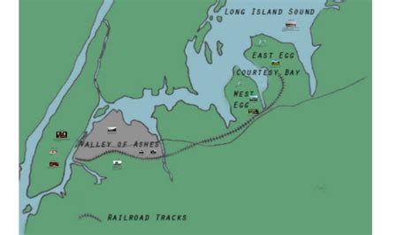 The Great Gatsby Setting Map by Mattie Gisselbeck on Prezi