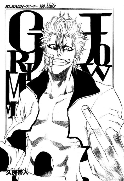 Grimmjow manga cap | Bleach manga, Bleach drawing, Bleach anime