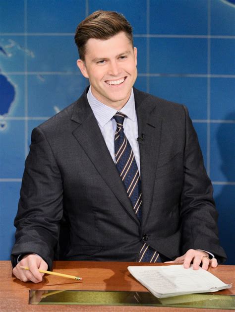 Colin Jost Wears Wedding Ring on ‘SNL’ After Marrying Scarlett Johansson