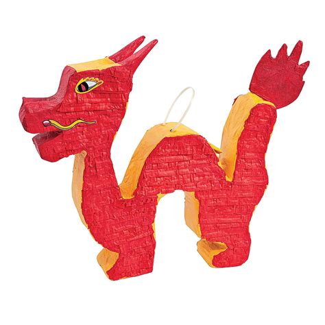 Dragon Piñata - OrientalTrading.com | Dragon birthday parties, Dragon birthday, Pinata