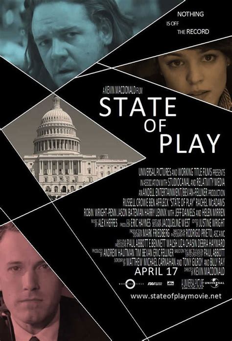 State of Play (2009) Poster #1 - Trailer Addict