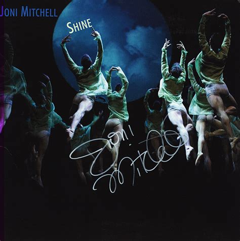 Joni Mitchell Signed Shine Album - Artist signed collectibles and gifts