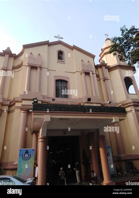 SAN RAFAEL, PHILIPPINES - Apr 16, 2019: San Juan De Dios Parish, San Rafael, Bulacan. A parish ...