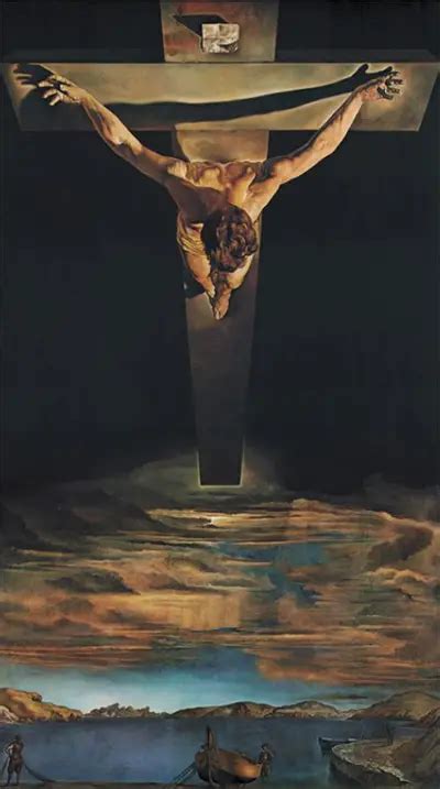 Christ of Saint John of the Cross by Salvador Dali