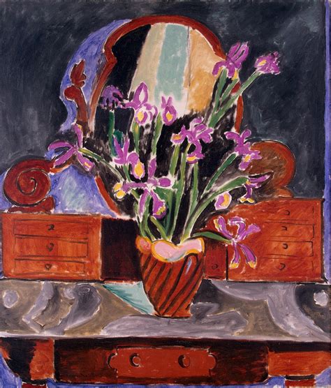 Vase of Irises - Henri Matisse | Endless Paintings