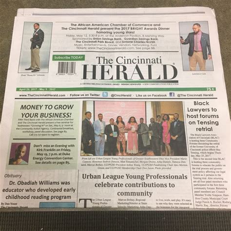 The Cincinnati Herald (April 29, 2017 to May 5, 2017) | African ...