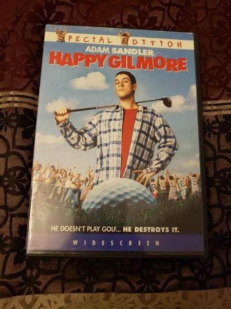 Happy Gilmore DVD on Mercari | Gilmore, Adam sandler, Dvd