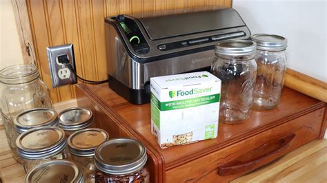 Review Of A FoodSaver Wide Mouth Jar Sealer - YouTube