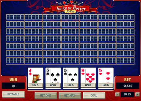 Multi-Hand Jacks or Better - Video Poker Review & Free Play