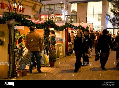 Cardiff Christmas Market Stock Photo - Alamy