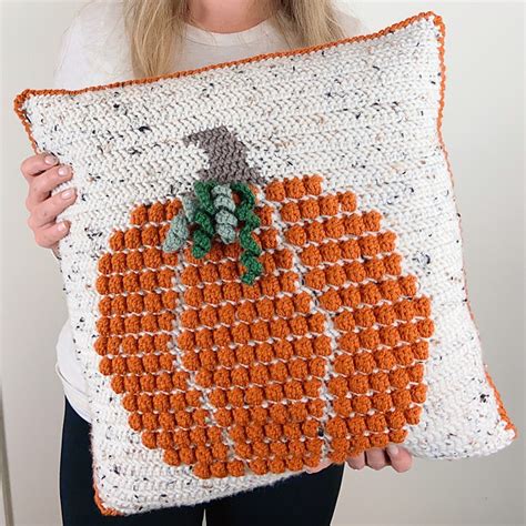 Crochet Pumpkin Pillow Pattern Plush - Worldwide Hobby Hub