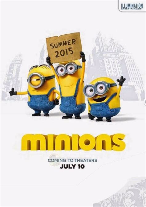 Primer poster de 'Minions', el spin off de 'Gru, mi villano favorito'