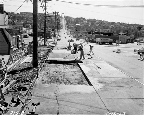 Paving work at 35th & McGraw, 1963 | Item 173915, Engineerin… | Flickr