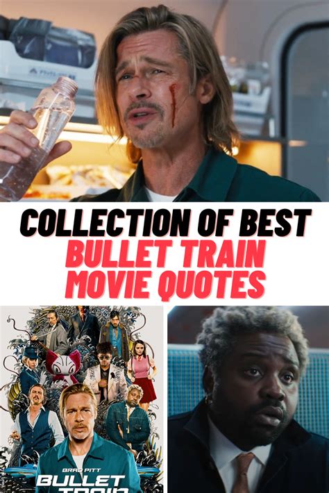 50+ Badass BULLET TRAIN Movie Quotes - Guide For Geek Moms