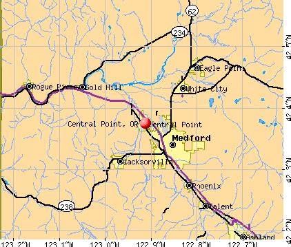 Central Point, Oregon (OR 97502, 97504) profile: population, maps, real ...