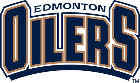 Edmonton Oilers Wordmark Logo History | Word mark logo, Vintage logo ...