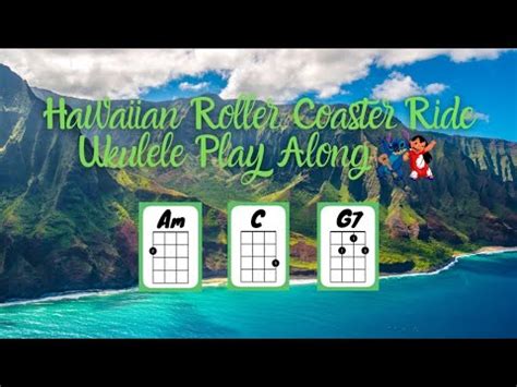 Lilo & Stitch Hawaiian Roller Coaster Ride Ukulele Play Along [Simplified] - YouTube | Lilo and ...