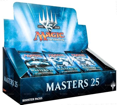 Amazon.com: Magic The Gathering Masters 25 Booster Box (24 Packs) : Toys & Games