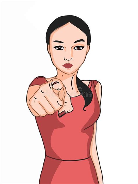 Cartoon Finger Pointing To You Stock Illustrations – 101 Cartoon Finger Pointing To You Stock ...