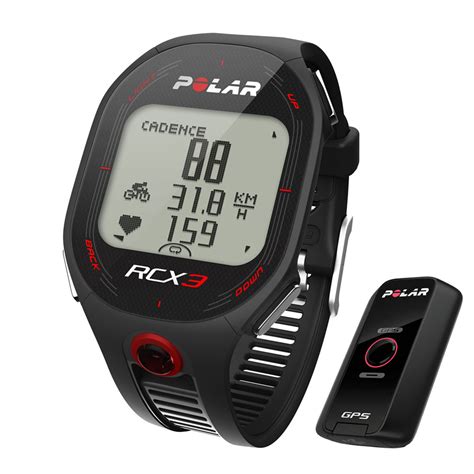 Polar RCX3 GPS Sports Watch Heart Rate Monitor Black | eBay