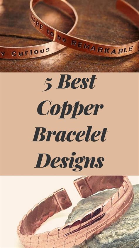 5 Best Copper Bracelet Designs | Copper bracelet, Copper bracelets diy ...