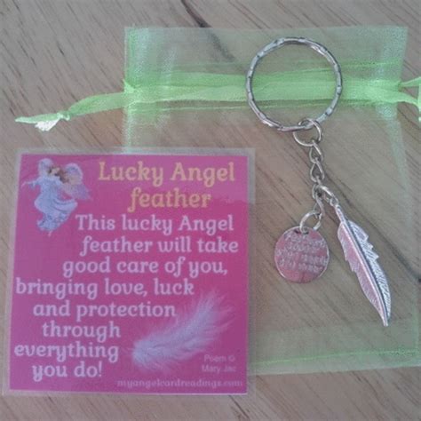 🌿 💕 Lucky Angel Feather Keyrings 💕🌿 To find them CLICK HERE ↘ 💕🌿 https ...