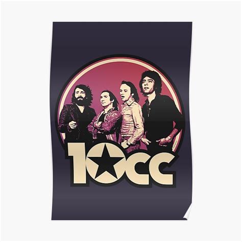 "10cc Band" Poster for Sale by eyepoo | Redbubble